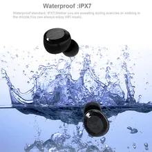 Mini Twins Беспроводная Bluetooth 5,0 стерео гарнитура наушники-вкладыши Наушники с микрофоном новейшие bluetooth 5,0 головные уборы F812