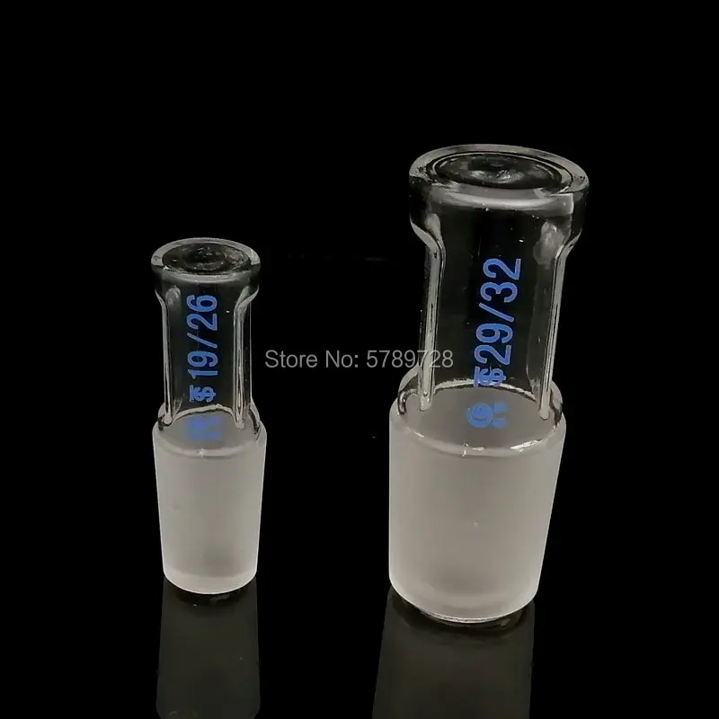 1pcs High borosilicate glass hollow plug No.14/19/24/29/34/40/50 Grinding standard stoper suitable for the grinding mouth flasks