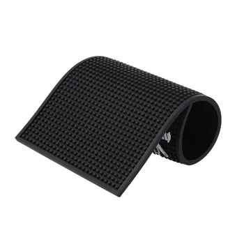

Styling Tool Mat Heat-Resistant Hair Care Mat Tray for Curling Irons Flat Irons Straighteners Flexible PU Nonslip Salon Mat