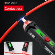 Habotest – Stylo intelligent avec capteur sensitifs, modèle HT100E, sans contact, avec alarme contre la surtension, détecteur