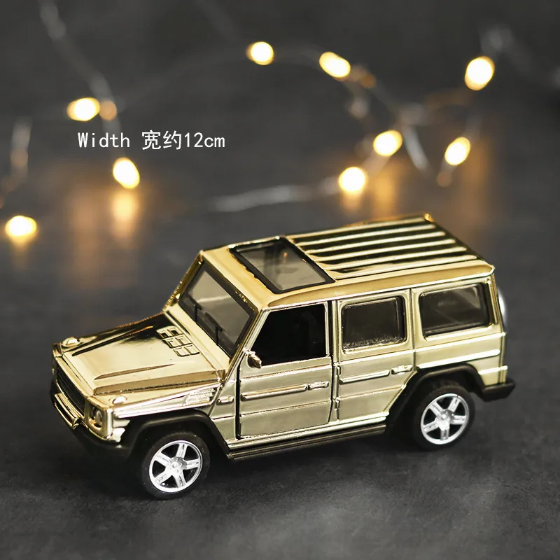 Gold SUV Сплав SUV локомотив торт Топпер для дня рождения Золотой спортивный автомобиль Декор свадебные принадлежности для Выпечки Детский душ десерт Любовь Подарки - Цвет: Gold SUV