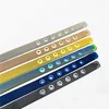 1pc 8mm Wide 21cm Length Stainless Steel Bracelet Bangles Wristband Fashion Accessory Top Quality 2