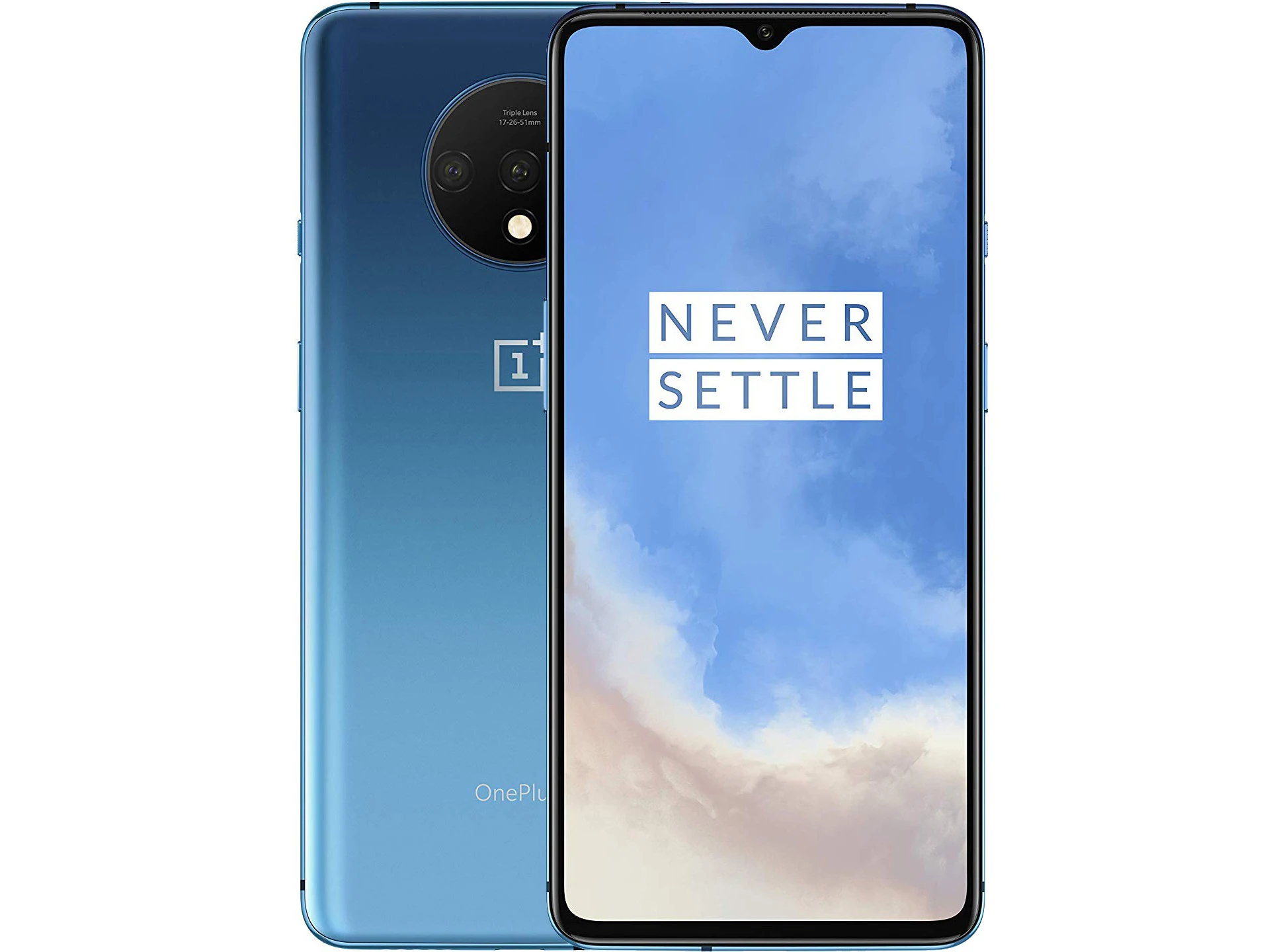 Оригинальный смартфон Oneplus 7 T 8 Гб 256 ГБ Восьмиядерный процессор тройная камера 48