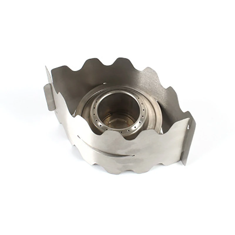 

Alcohol stove outdoor camping stove stainless portable windproof stove liquid solid alcohol stove windshield