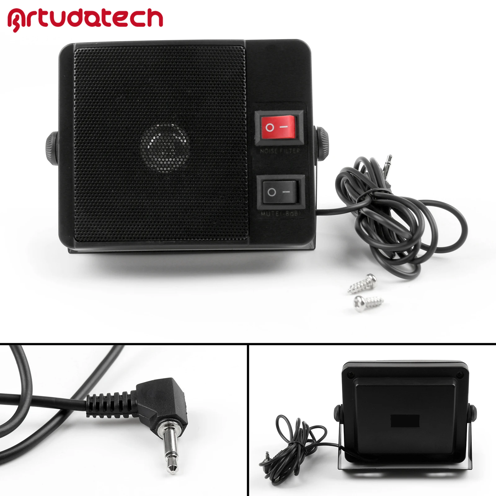 Artudatech Heavy Duty TS-750 внешний Динамик для Yaesu FT Kenwood TM ТЗ Icom IC 2100 2200 2720H CB радио со