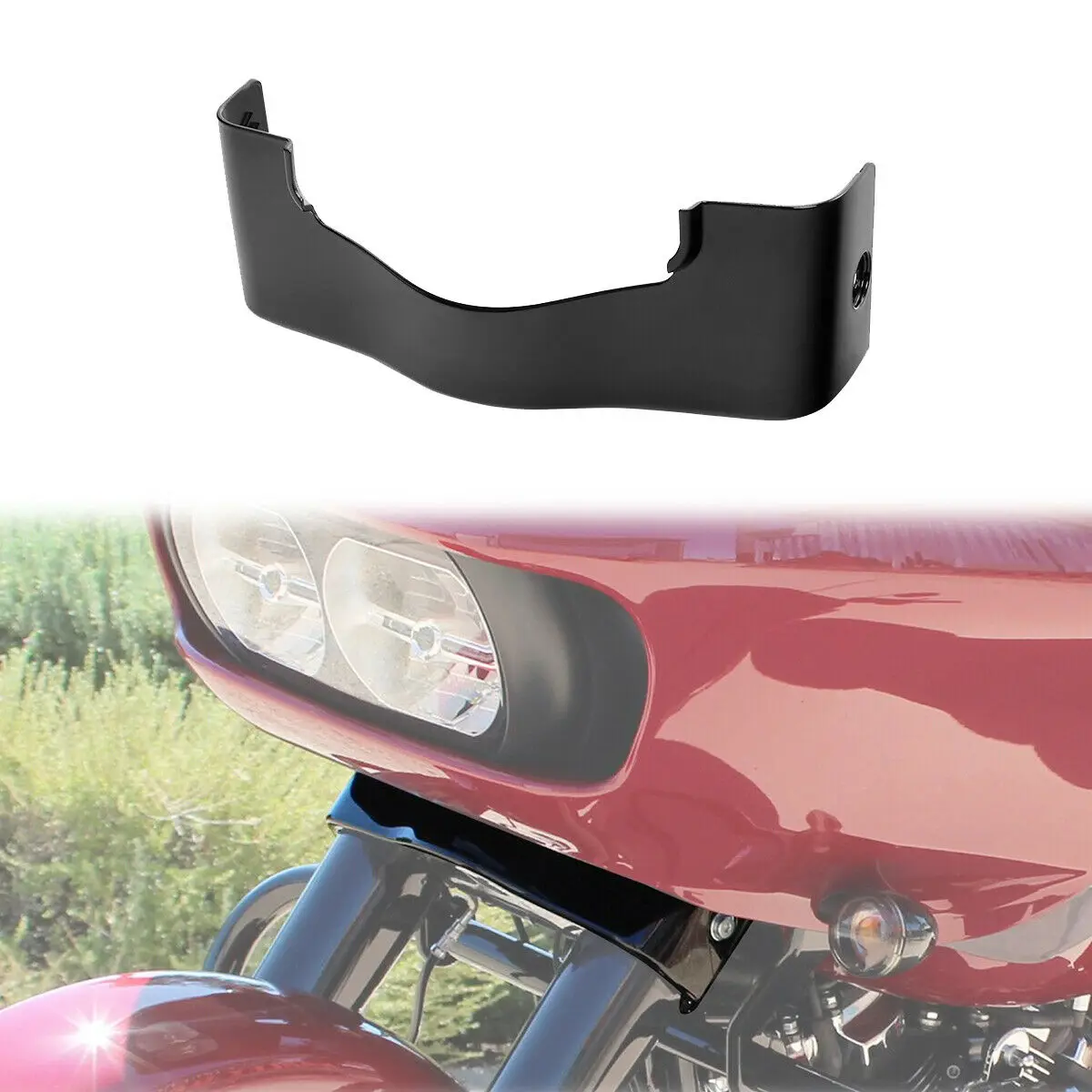 

Motorcycle Outer Fairing Trim Skirt For Harley Road Glide FLTRX 2015-2021 2020 2018