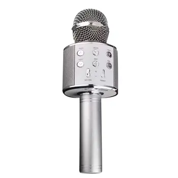 

Bluetooth Karaoke Microphone Wireless Microphone Professiona Speaker Handheld Microfone Player Singing Recorder Mic