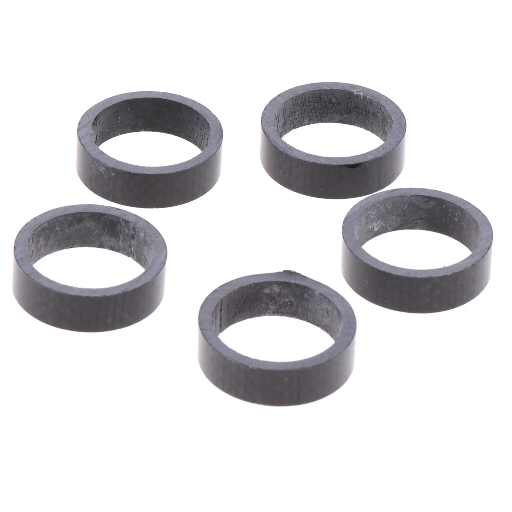 Premium Bike Fork Washer Stem Spacers Bicycle Headset Raise Handlebar (Pack of 5)