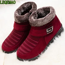 Зимние женские ботинки; женские зимние ботинки; плюшевый светильник; женские ботинки на молнии из хлопчатобумажной ткани; женские ботинки; размеры 34-42