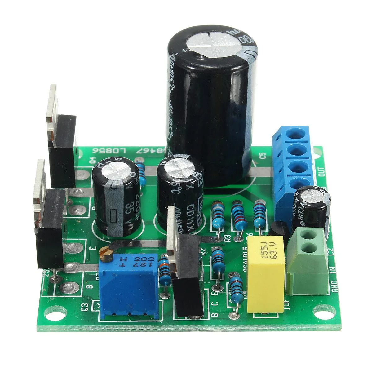 

CLAITE Mini Class A DC12V 24V Mono Channel Amplifier Board for Arduino 1969 TIP41C Amplifier