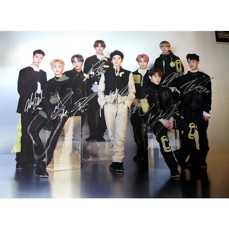 Hand Signed NCT 127 autographed 4-й мини-альбом WE ARE SUPERHUMAN 102019