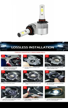 

2X 9006 6500K Headlight Bulb For Toyota Sienna 2006-2009 Corolla 2005-2008
