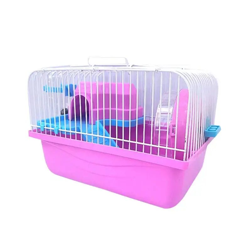 

1Pc Hamster Cages Creative Portable Hamster Manor Running Cages Multi-Purpose Hamster Cage Small Pet Accessories Small Animals