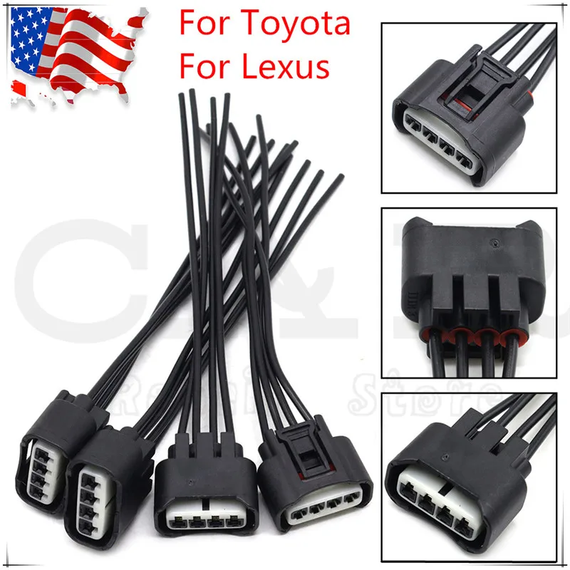 15 см катушка зажигания со шлейкой w/разъем AM-3046640711 для Toyota Lexus Chevy Pontiac 3046640711 AM3046640711
