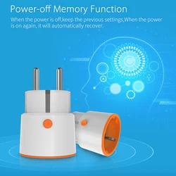 Prise intelligente Tuya ZigBee 3.0 16A, 1 à 5 pièces, sans fil, télécommande vocale, application, moniteur d'énergie, fonctionne avec Alexa Google home 
