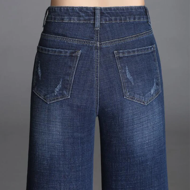 С высокой талией джинсы женские Джинсовая ткань свободные штаны женские джинсовые femme рваные джинсы в мужском стиле для женщин, большие размеры, женские джинсы мама