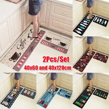 

Kitchen Mat Bath Carpet Floor Mat Home Entrance Doormat Tape Bedroom Living Room Floor Mats Modern Kitchen Rug 40x60cm/40x120cm