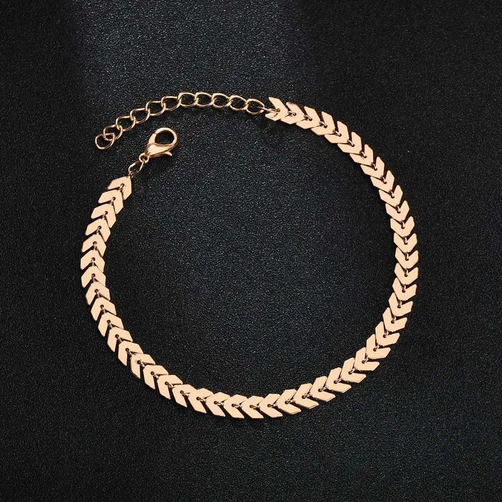 Bohemian art anklets punk metal chain anklets arrow chain anklets summer beach anklets barefoot leg chain jewelry Bohemian art anklets punk metal chain anklets arrow chain anklets summer beach anklets barefoot leg chain jewelry