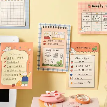 

12pcs Kawaii Cartoon Memo Pad N Times Sticky Notes Notebook Label To Do List 24BB