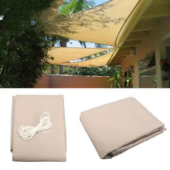 

UV Shade Sail Travel Outdoors Practical Shade Canopy Gazebo Awning Camping Mat Durable Portable