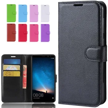 

Leather Flip Case For Huawei Nova 2i RNE-L01 RNE-L21 RNE-L23 Phone Leather Wallet Case For Huawei Nova 2i RNE L01 L21 Flip Cover