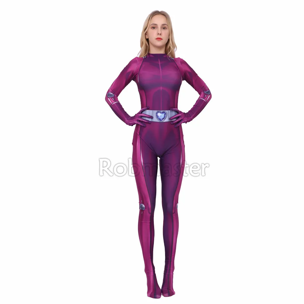 Женский костюм для косплея Spanex Zentai Clover Ewing Samantha Simpson Комбинезоны| |