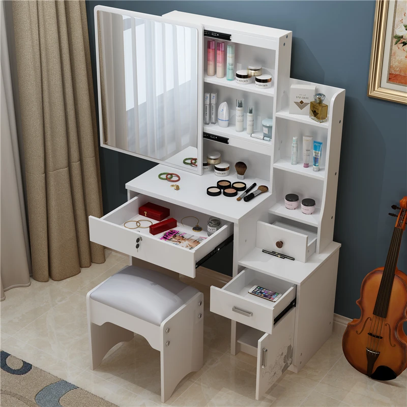 Version AC El Dormitorio комод с выдвижными ящиками для туалетного столика, косметический столик, мебель для спальни - Цвет: Version AC
