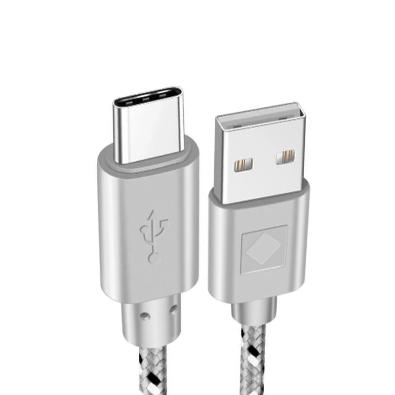 Кабель usb type C с оплеткой для быстрой зарядки 1 м 2 м 3 м Шнур зарядное устройство для huawei p9 p10 p20 mate 10 pro lite samsung Galaxy s8 S9 a3 a5