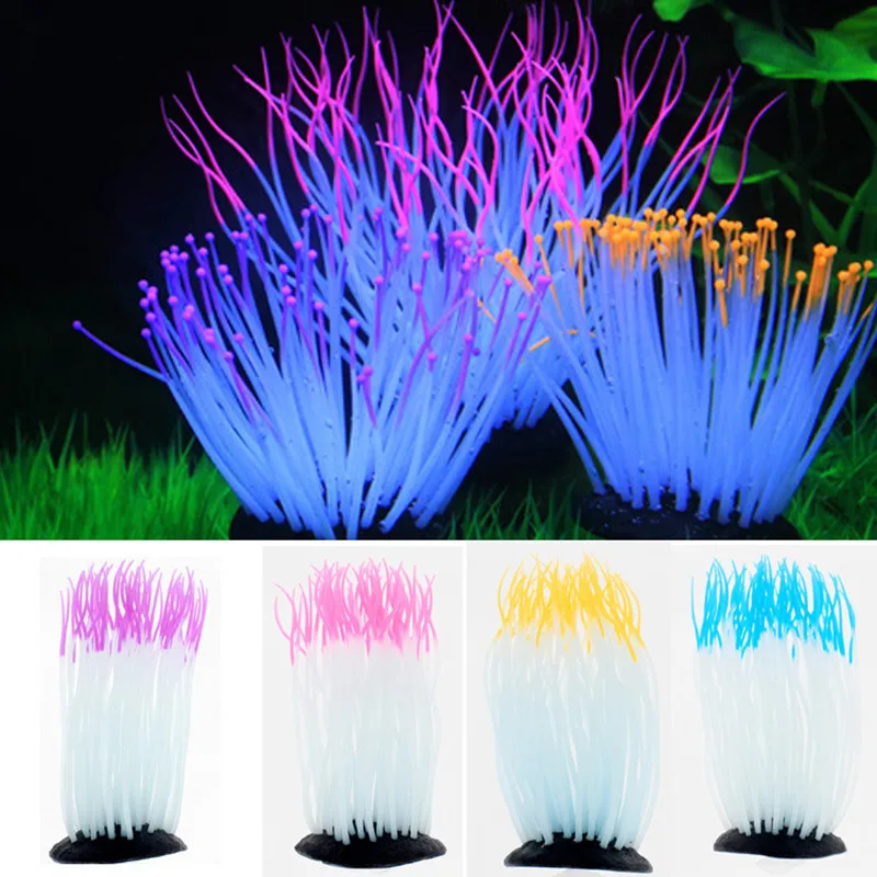 Luminous Glow-in-the-Dark Aquarium Coral Decor