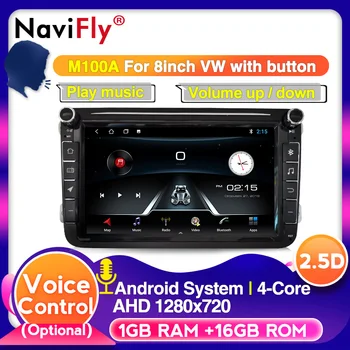 

New! 8" Android 10 Car dvd radio player GPS For VW/Volkswagen/Golf/Polo/Tiguan/Passat/b7/b6/SEAT/leon/Skoda/Octavia WIFI BT USB