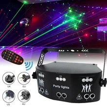 Aliexpress - 15 Eyes DMX LED Controller Color Music Light Lamp Projector RGB Laser For Stage Par Disco DJ Home Party Decoration Strobe Lights