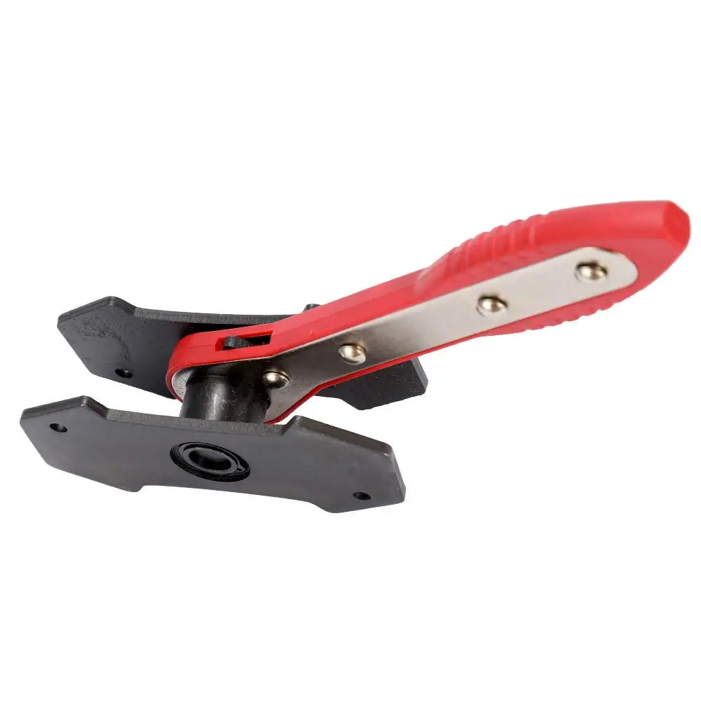 

Brake Caliper Press, Universal Car Ratcheting Caliper Piston Tool Brake Caliper Tool with 2 pcs Steel Plates (Red)