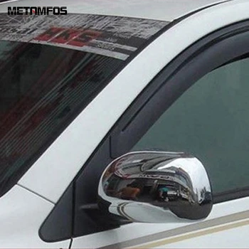 

For Toyota Rav 4 Rav4 2009 2010 2012 Chrome Rearview Side View Door Mirror Cover Trim Protection Cap Accessories Car Styling