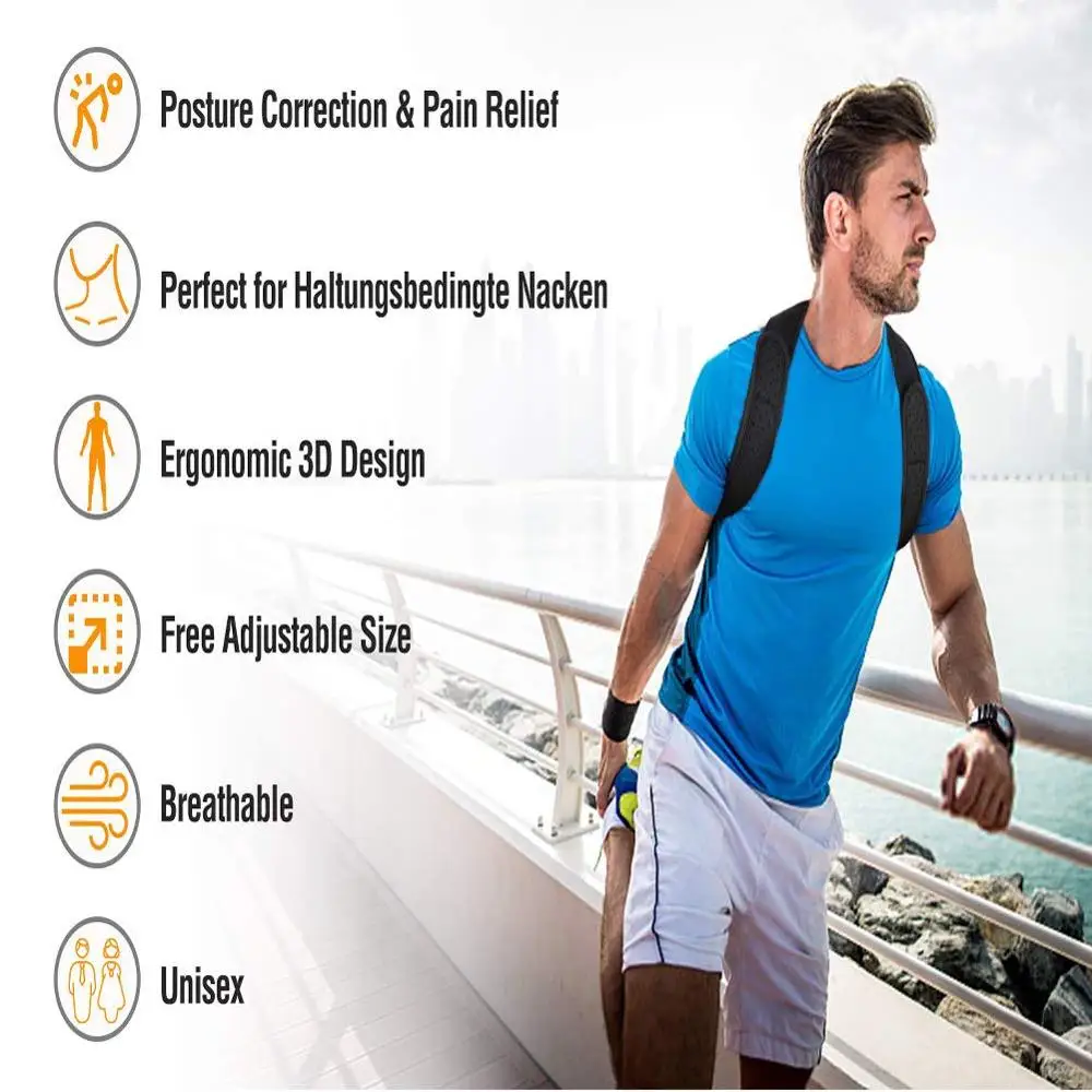 Back Posture Corrector For Men And Women Postura Corset For Back Pain Faja Hombre Orthopedic Belt Royal Posture Corrector