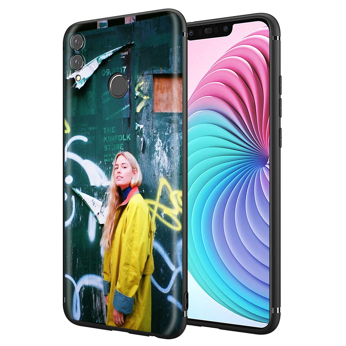 Мягкий чехол YIMAOC Ashe Singer для Huawei Honor Nova 6 7 9A 10X Y6P P40 V30 SE Pro Max 4G|Бамперы| |