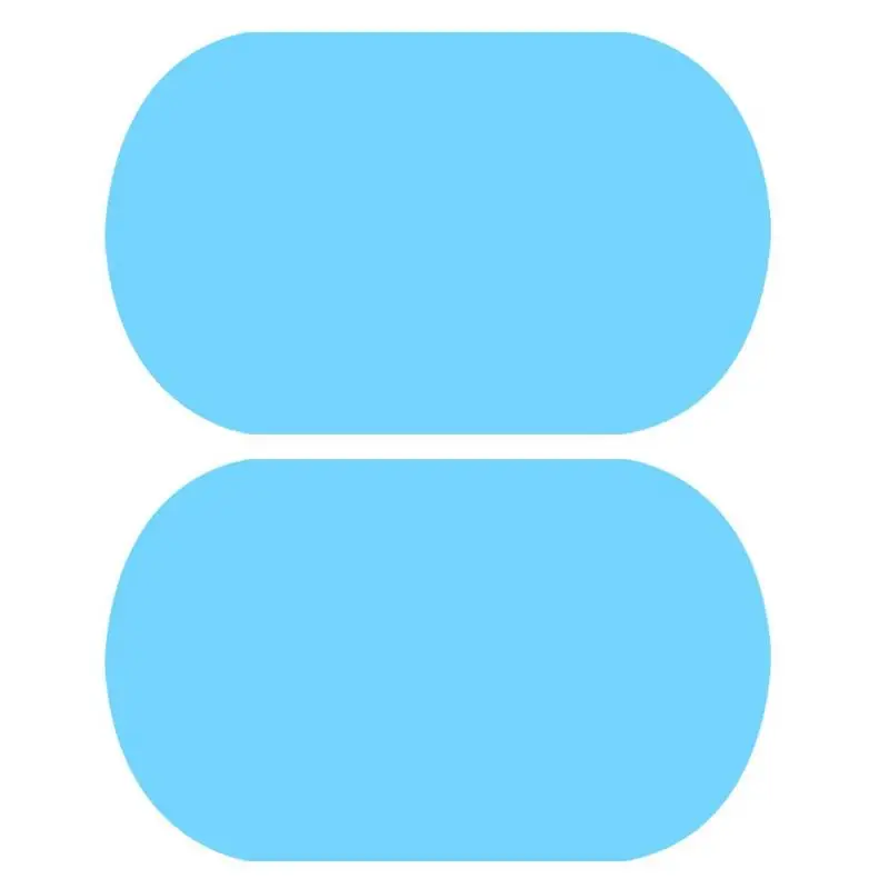 2 шт. Автомобильные Боковые зеркальные пленки антибликовые водостойкие Стикеры с