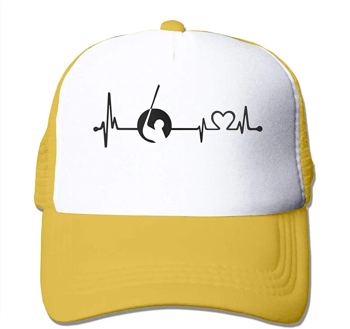 Унисекс Кепка водителя грузовика забавная Гольф сердцебиение-1 Мужская Женская Регулируемая сетчатая Кепка последняя Кепка для Крикета