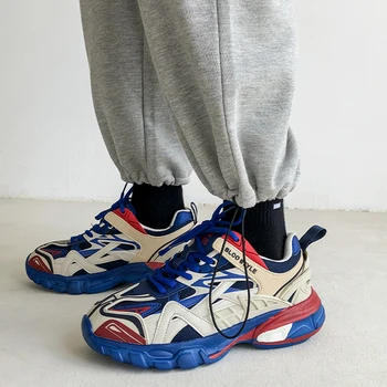 

INS Vintage Chunky 2020 Kanye West Light Shoes Men Casual Sports Sneakers Zapatillas Hombre Hip Hop Tenis Masculino