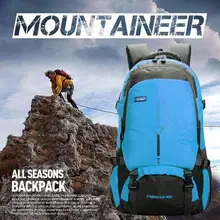 Горячая Распродажа, дорожные сумки, не легко повредить, деформация, для езды на открытом воздухе, 45л, рюкзаки, нейлоновый рюкзак для альпинизма, Большой Вместительный рюкзак