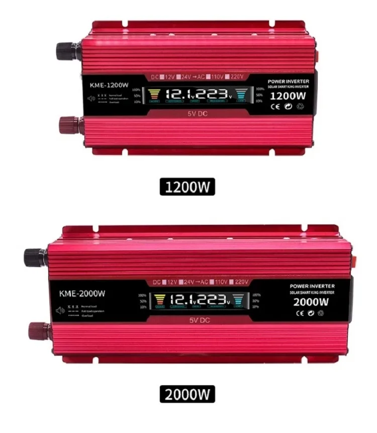 2000w чистый инвертор синуса 12 v/24 v 220v солнечный сеноидальная pura 2000w|Инверторы и