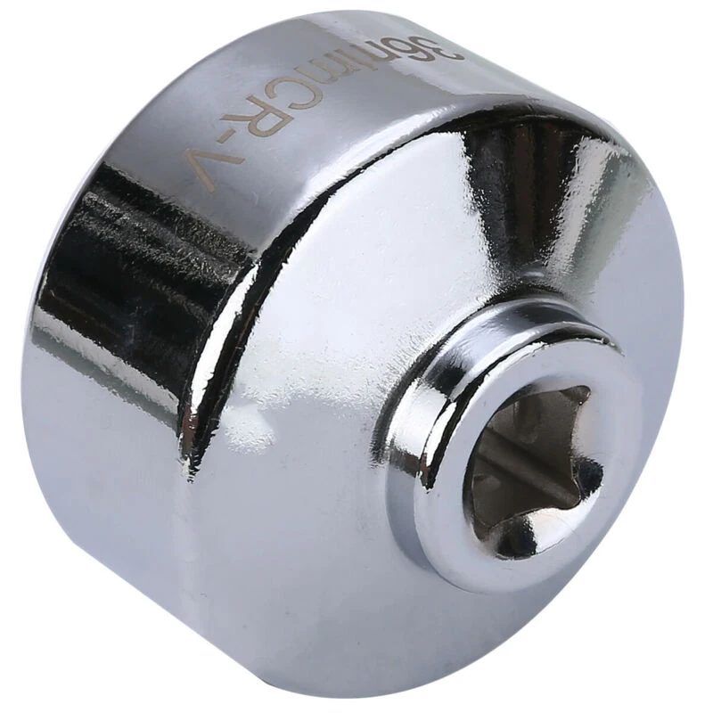 

1pc Oil Filter Wrench 36mm 6 Point Socket Removal Tool For BMW Mercedes Vito CDi Silver Replacement Auto Parts
