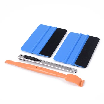 

Tint Felt Squeegee Bubble Tool Set Accessory Carbon Fiber Vinyl Wrapping