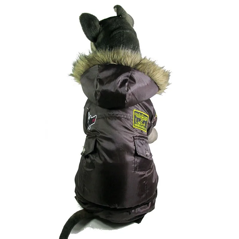 Супер толстая одежда для больших собак Зимний пуховик для собак спортивный костюм теплое пальто тренировочный костюм для собак Одежда для домашних животных