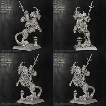 

60mm Resin Figure Model Kit Kylin Beast Warrior self-assembled Model K9R6