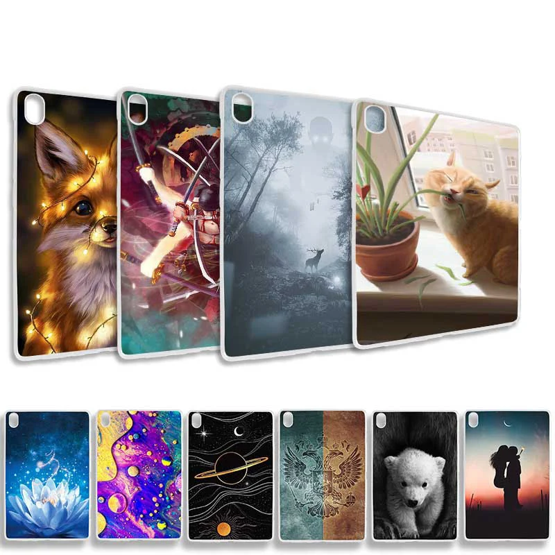 For Huawei MediaPad T3 T5 10 10.1 9.6 Case Painted Tablet Cover On Huawei MediaPad T3 8.0 7.0 T1 Plus 7.0 8.0 10 9.6 inch Cases