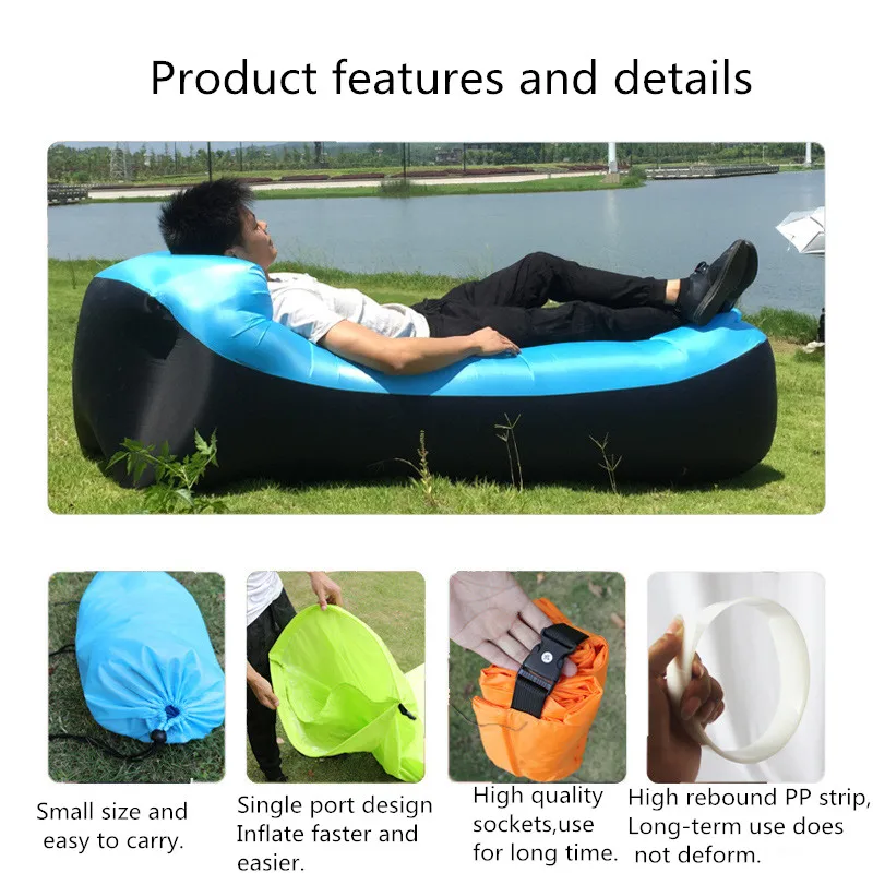 Lazy Sofa Lounger Air Sofa Bag Chair Waterproof Lazy Air