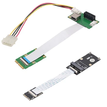 

1 Set Mini Pci-E to USB Pci-E Express 1X Riser Extender Adapter Card & 1 Set NGFF A+E to Mini PCI-E Adapter
