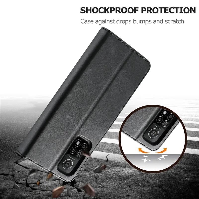 Leather Wallet Flip Phone Case - Sleek and Stylish Design