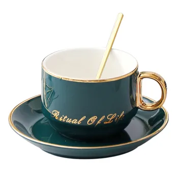 

Ceramic coffee cups and saucers household european style mugs creative drinkware