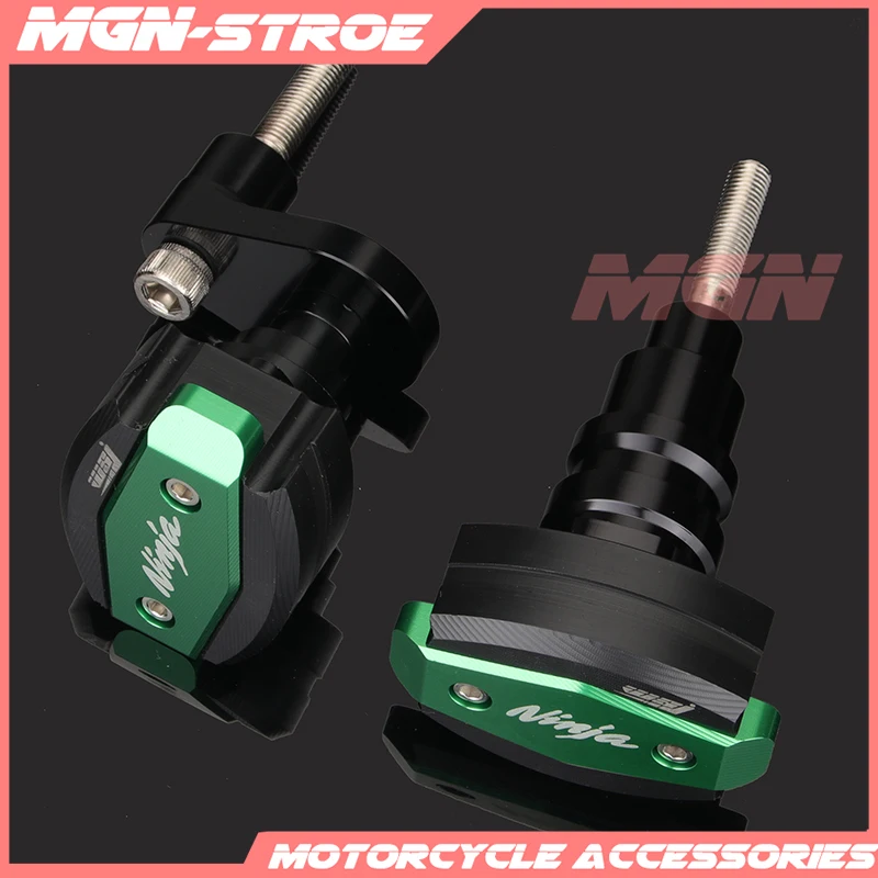 Мотоцикл CNC Краш Pad рамка ползунок Защитная защита для ZX6R ZX636 ZX-6R ZX 636 6R 2005 2006 05 06